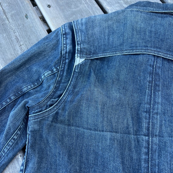 Levi's Commuter Slim Denim Trucker Jacket Sz S - Picture 7 of 8